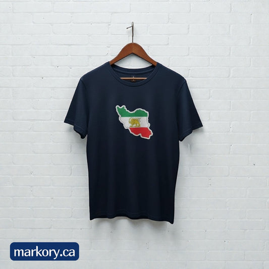 Iran Revolution Support T-Shirt – Authentic Flag Design