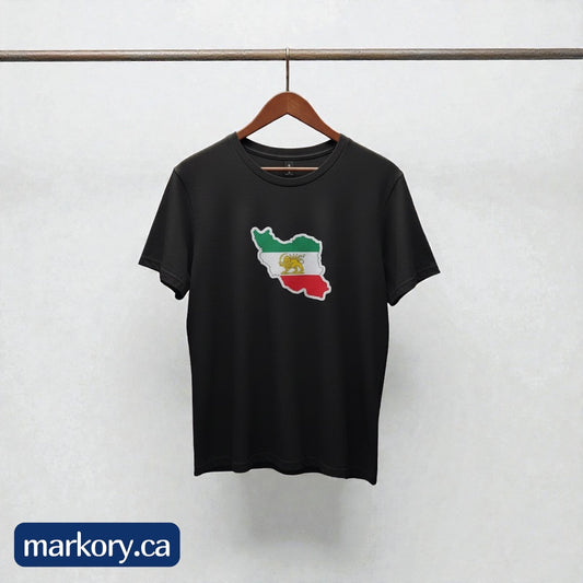Iran Revolution Support T-Shirt – Authentic Flag Design